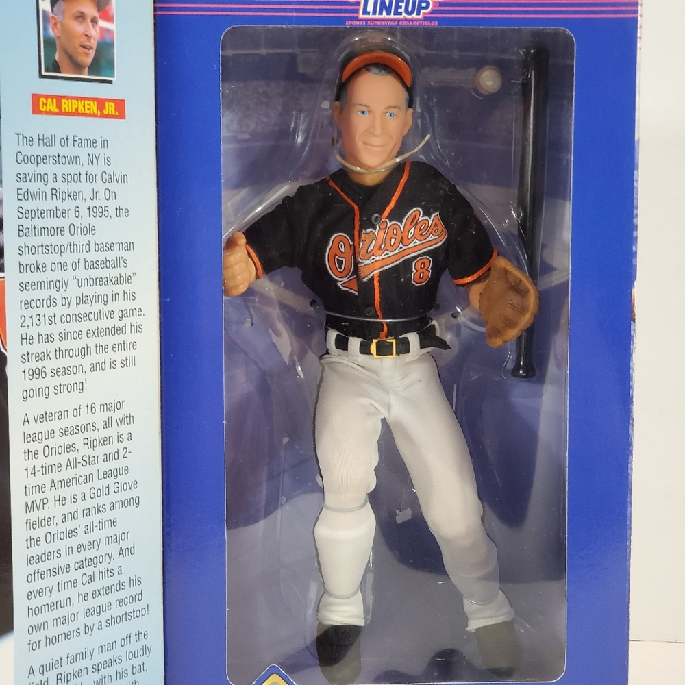 Cal Ripken Jr Starting Lineup 1997 12" Figure Vtg - Picture 3 of 12